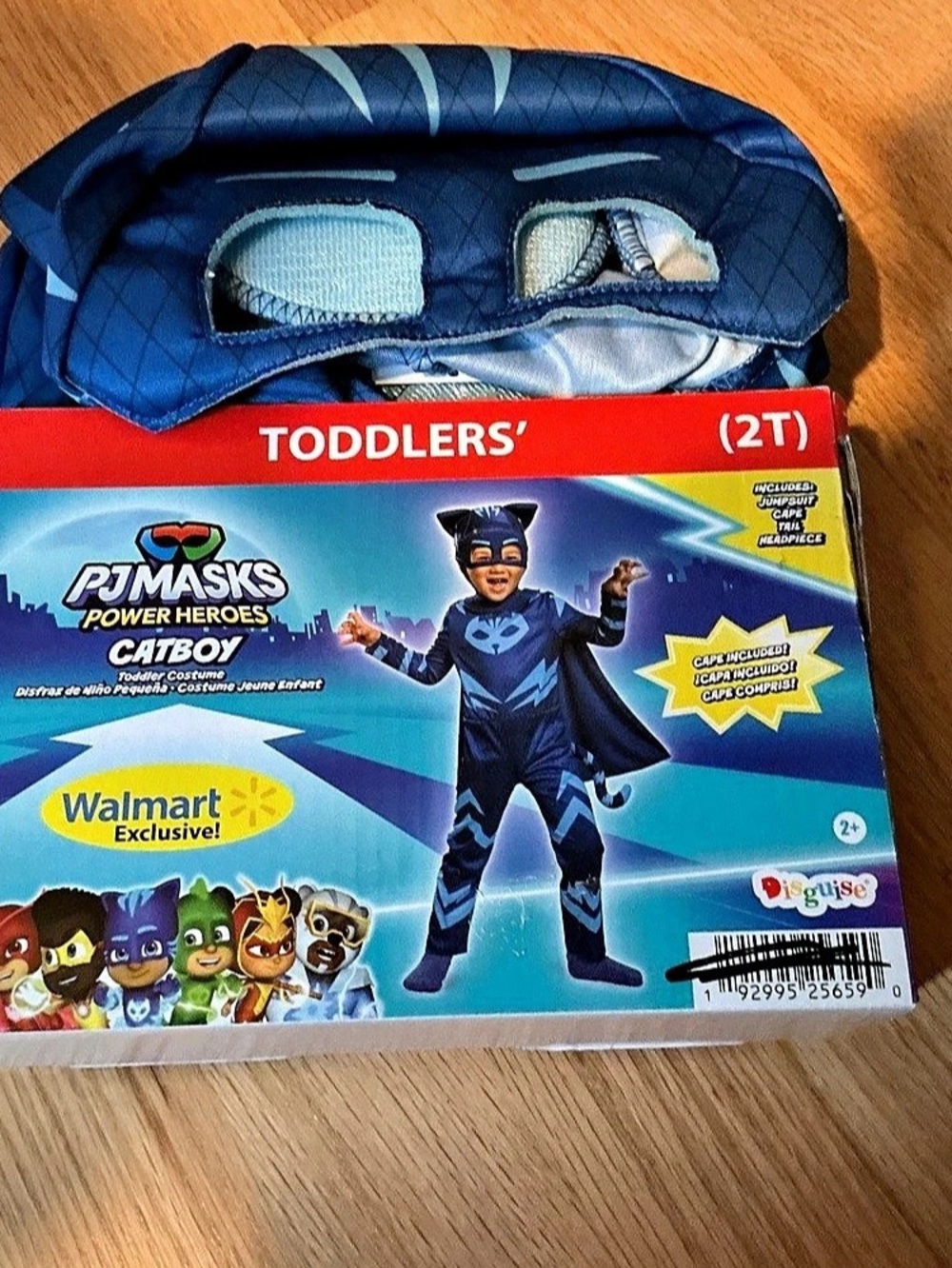 PJ Masks Catboy Costume Boys 2T Like New